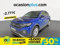 Usado VW T-Cross Advance 110 CV (80 kW) 2022 Azul SUV