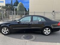 Usado Mercedes E320 Avantgarde 204 CV (150 kW) 2004 Negro Berlina