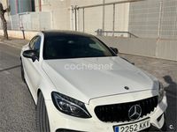Usado Mercedes C220 170 CV (125 kW) 2016 Blanco Coupe