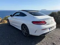 Usado Mercedes C220 194 CV (142 kW) 2018 Blanco Coupe