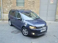 Usado VW Touran Advance 105 CV (77 kW) 2015 Azul Monovolumen