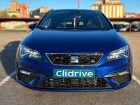Usado Seat Leon FR 150 CV (110 kW) 2019 Azul Utilitario