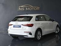 Usado Audi A3 Sportback Advanced 150 CV (110 kW) 2020 Blanco Utilitario