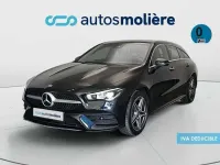 Usado Mercedes CLA250e 218 CV (160 kW) 2023 Negro Coupe