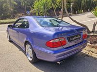 Usado Mercedes CLK200 Elegance 354 CV (260 kW) 2000 Burdeos Coupe