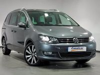 Usado VW Sharan Sportline 150 CV (110 kW) 2017 Gris Monovolumen