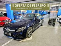 Usado Mercedes C200 184 CV (135 kW) 2018 Azul Berlina