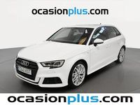 Usado Audi A3 Sportback S-Line 116 CV (85 kW) 2019 Blanco Utilitario