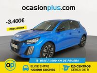 Usado Peugeot 208 Allure 100 CV (73 kW) 2025 Azul Utilitario