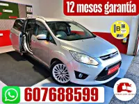 Usado Ford Grand C-Max Titanium 115 CV (84 kW) 2011 Gris / plata Monovolumen