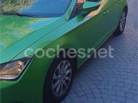 Usado Seat Leon Style 150 CV (110 kW) 2014 Verde Berlina