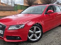 Usado Audi A4 S-Line 160 CV (117 kW) 2008 Rojo Familiar