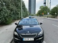 Usado Peugeot 308 SW Style 130 CV (95 kW) 2016 Negro Familiar