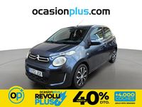 Usado Citroën C1 Feel 82 CV (60 kW) 2015 Gris Utilitario