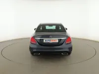 Usado Mercedes C220 AMG line 170 CV (125 kW) 2016 Gris Berlina