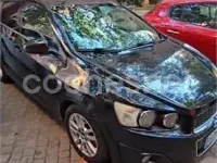 Usado Chevrolet Aveo LTZ 95 CV (69 kW) 2011 Negro Berlina