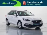 Usado Seat Leon Style 115 CV (84 kW) 2021 Blanco Familiar