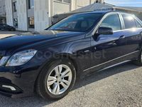 Usado Mercedes E250 Avantgarde 204 CV (150 kW) 2009 Azul Berlina