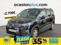 Usado Peugeot Rifter Allure 130 CV (95 kW) 2019 Negro Monovolumen