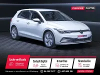 Usado VW Golf VIII Life 116 CV (85 kW) 2021 Blanco Berlina