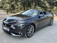 Usado BMW 420 Luxury Line 190 CV (139 kW) 2017 Marrón Descapotable