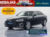 Usado Audi A4 S-Line 136 CV (100 kW) 2021 Negro Berlina