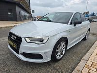 Usado Audi A3 S-Line 150 CV (110 kW) 2014 Blanco Berlina