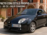 Usado Alfa Romeo MiTo Distinctive 95 CV (69 kW) 2012 Negro Utilitario