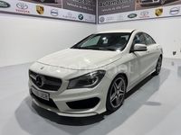 Usado Mercedes CLA200 136 CV (100 kW) 2015 Blanco Berlina
