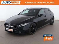 Usado Mercedes A200 AMG line 151 CV (111 kW) 2019 Negro Berlina
