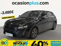 Usado Peugeot 308 Active 131 CV (96 kW) 2024 Negro Utilitario