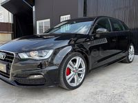 Usado Audi A3 S-Line 150 CV (110 kW) 2014 Negro Berlina