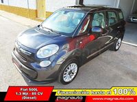 Usado Fiat 500L Lounge 85 CV (62 kW) 2014 Gris / plata Monovolumen