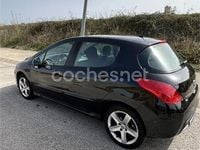 Usado Peugeot 308 Premium 136 CV (100 kW) 2008 Negro Berlina
