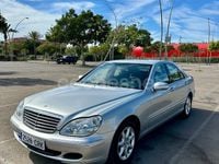 Usado Mercedes S320 204 CV (150 kW) 2004 Gris / plata Berlina