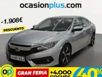 Usado Honda Civic Executive 182 CV (133 kW) 2018 Gris Berlina