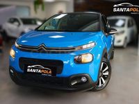 Usado Citroën C3 Shine 99 CV (72 kW) 2019 Azul Utilitario