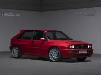 Usado Lancia Delta 200 CV (147 kW) 1992 Rojo Utilitario