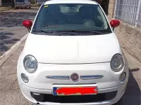 Usado Fiat 500 Lounge 69 CV (50 kW) 2009 Blanco Descapotable