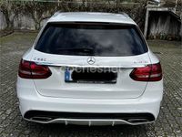 Usado Mercedes C220 AMG 170 CV (125 kW) 2015 Blanco Familiar