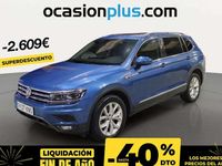 Usado VW Tiguan Sportline 190 CV (139 kW) 2018 Azul SUV