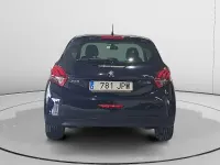 Usado Peugeot 208 Allure 82 CV (60 kW) 2016 Azul Utilitario