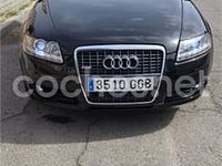 Usado Audi A6 S-Line 140 CV (102 kW) 2008 Negro Familiar