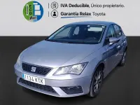 Usado Seat Leon Style 110 CV (80 kW) 2019 Gris / plata Berlina
