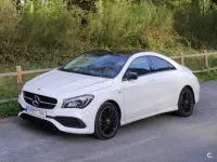 Usado Mercedes CLA180 122 CV (89 kW) 2018 Blanco Coupe