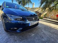 Usado Seat Leon ST Ecomotive 110 CV (80 kW) 2015 Azul Familiar