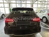 Usado Audi A3 S-Line 116 CV (85 kW) 2017 Negro Berlina