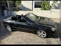 Usado Mercedes CLK200 Avantgarde 163 CV (119 kW) 2007 Negro Descapotable