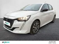 Usado Peugeot 208 Active 100 CV (73 kW) 2023 Blanco Utilitario