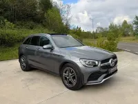 Usado Mercedes GLC220 194 CV (142 kW) 2021 Gris / plata SUV
